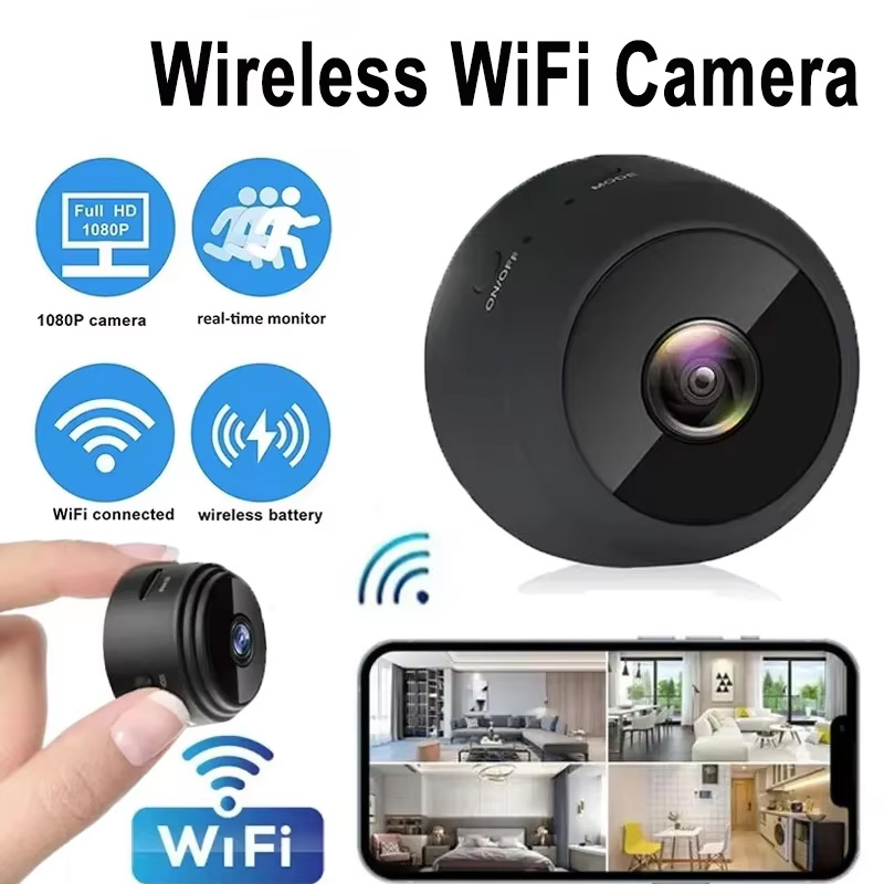 Home Security Monitoring - กล้อง A9 รุ่นใหม่ Wifi 1080p HD