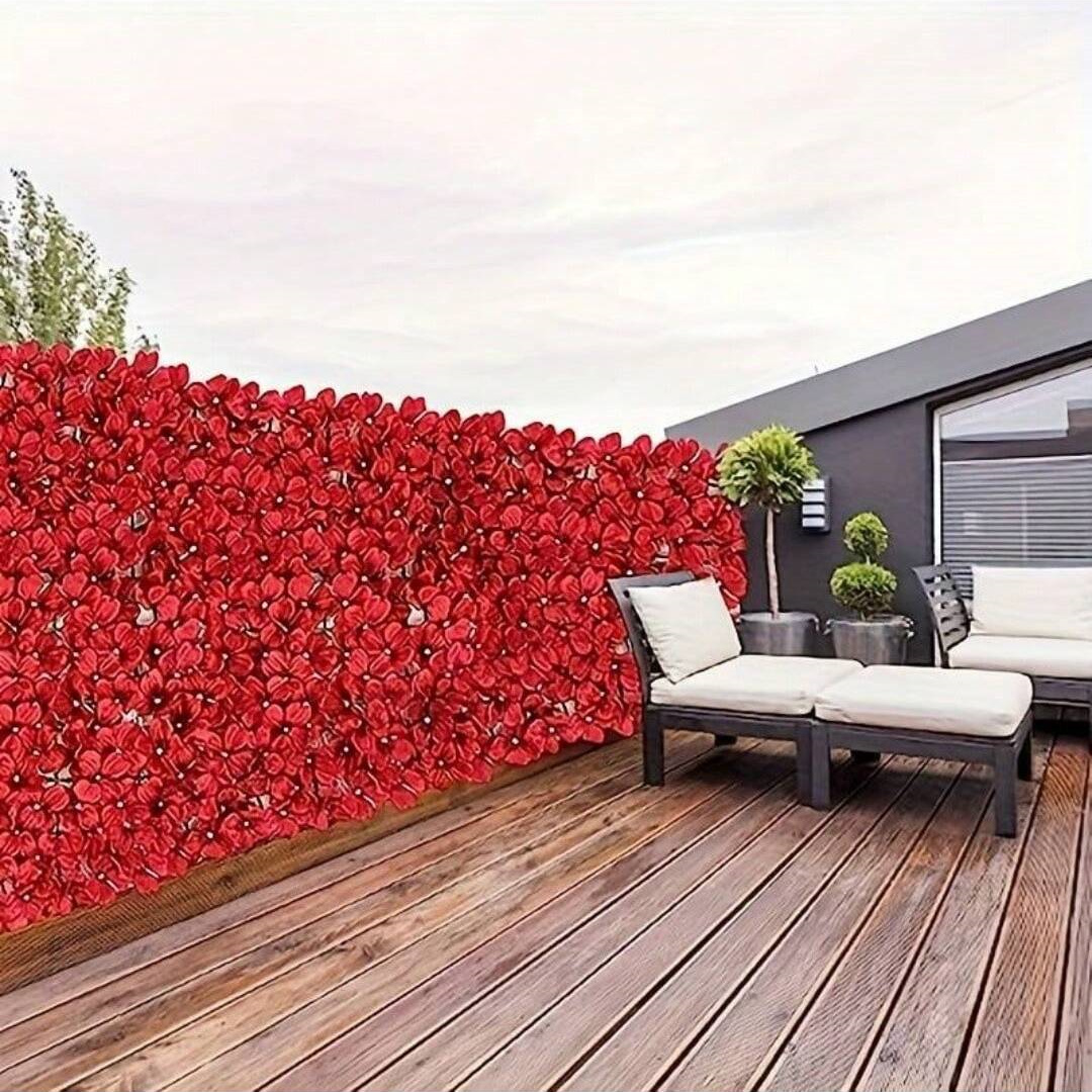 Home Security Fence - ม้วนรั้วต้นไม้เทียม, ผนังไม้เลื้อยสังเคราะห์สำหรับตกแต่งระเบียงลานบ้านกลางแจ้ง, โซลูชั่นสำหรับการสร้างความเป็นส่วนตัวในสวน