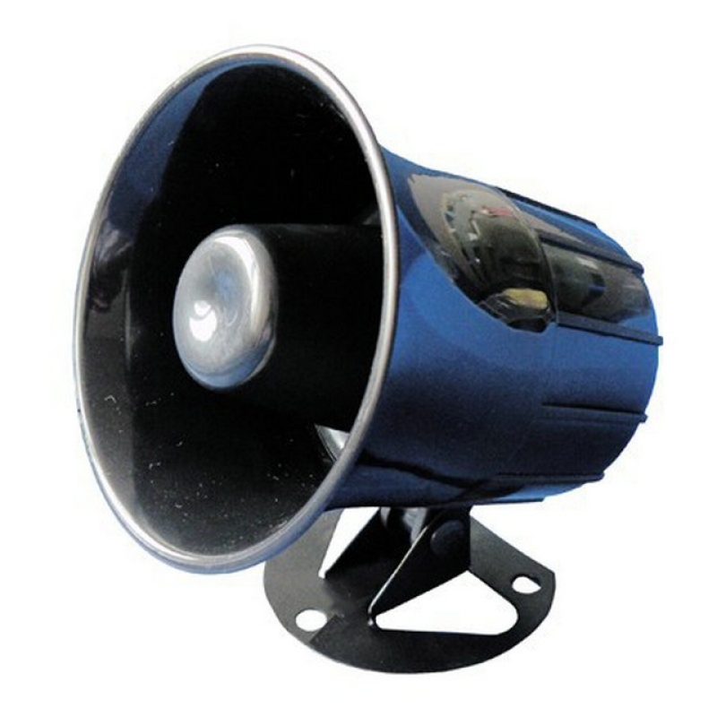 Home Security Siren - DC12V 15W ไซเรนเตือนภัยแบบมีสาย ไม่มีไฟแฟลช พร้อมระดับเสียงเตือน 105