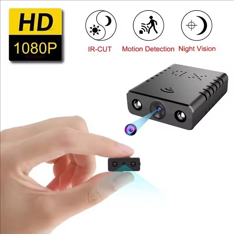 Home Security Recorder - XD มินิกล้องฟูลเอชดี 4K WiFi การมองเห็นได้ในเวลากลางคืน การตรวจสอบความปลอดภัยระยะไกล