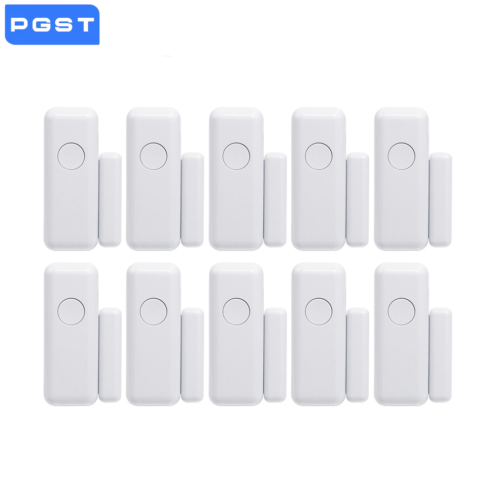 Home Security Deals - เซ็นเซอร์เตือนภัยแม่เหล็กไร้สาย 433mhz สำหรับประตูหน้าต่าง ระบบตรวจจับประตู สำหรับระบบรักษาความปลอดภัยบ้านอัจฉริยะ ป้องกันความปลอดภัย