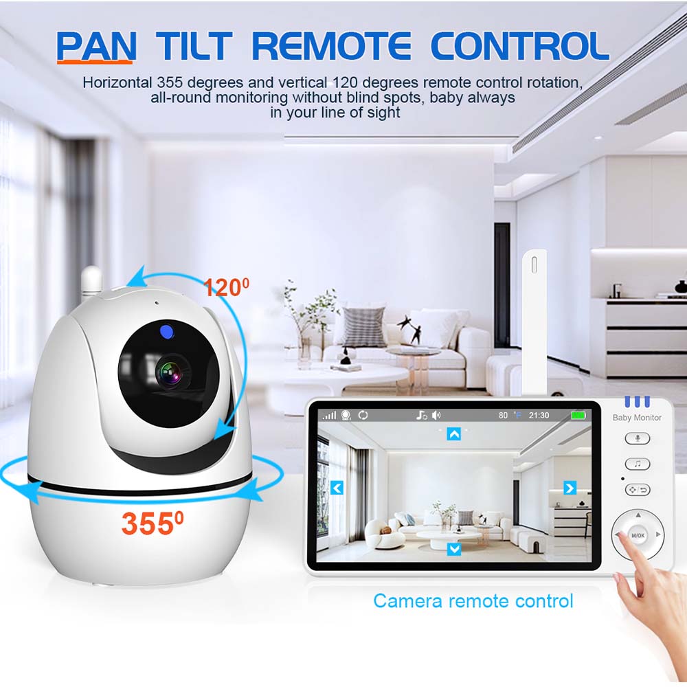จอภาพวิดีโอสําหรับเด็กขนาด 5 น - Home Security Deals บทวิจารณ์และราคา