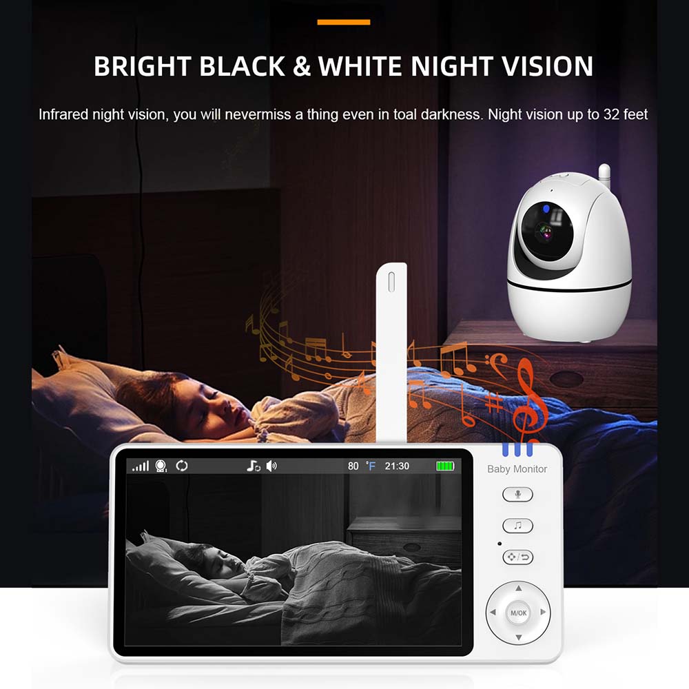 จอภาพวิดีโอสําหรับเด็กขนาด 5 น - Home Security Deals บทวิจารณ์และราคา