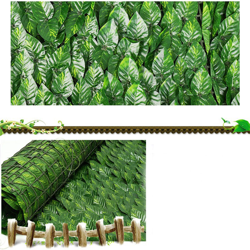 รั้วใบไอวี่ประดิษฐ์1/2/3M ต้นไ - Home Security Fence บทวิจารณ์และราคา