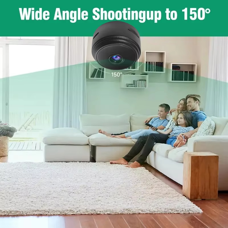 กล้องวงจรปิดไร้สาย A9 Mini WiF - Home Security Tech บทวิจารณ์และราคา