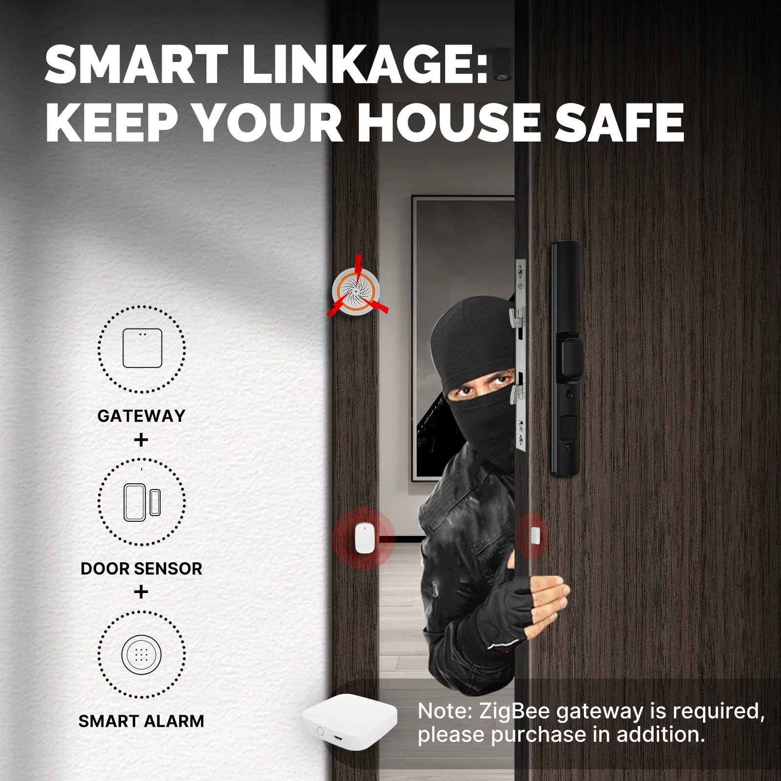MOES Tuya สมาร์ท ZigBee เซ็นเซ - Home Security Deals บทวิจารณ์และราคา