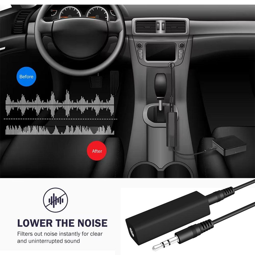 ตัวกรองเสียงรบกวนสายลำโพง Aux  - Home Security Fence บทวิจารณ์และราคา