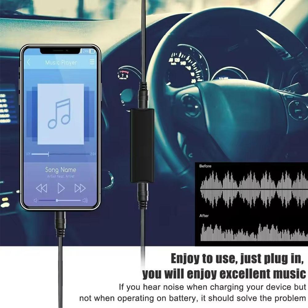 ตัวกรองเสียงรบกวนสายลำโพง Aux  - Home Security Fence บทวิจารณ์และราคา