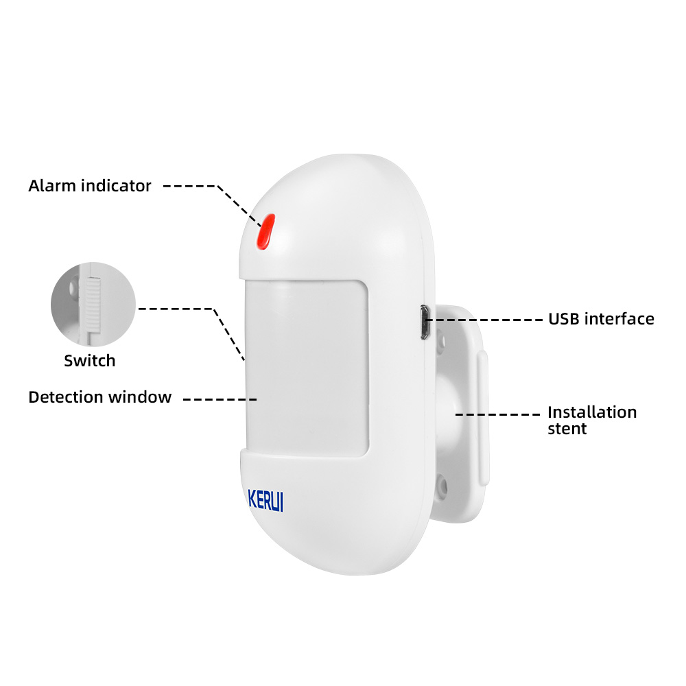 KERUI Wireless PIR Motion Sens - Home Security Deals บทวิจารณ์และราคา