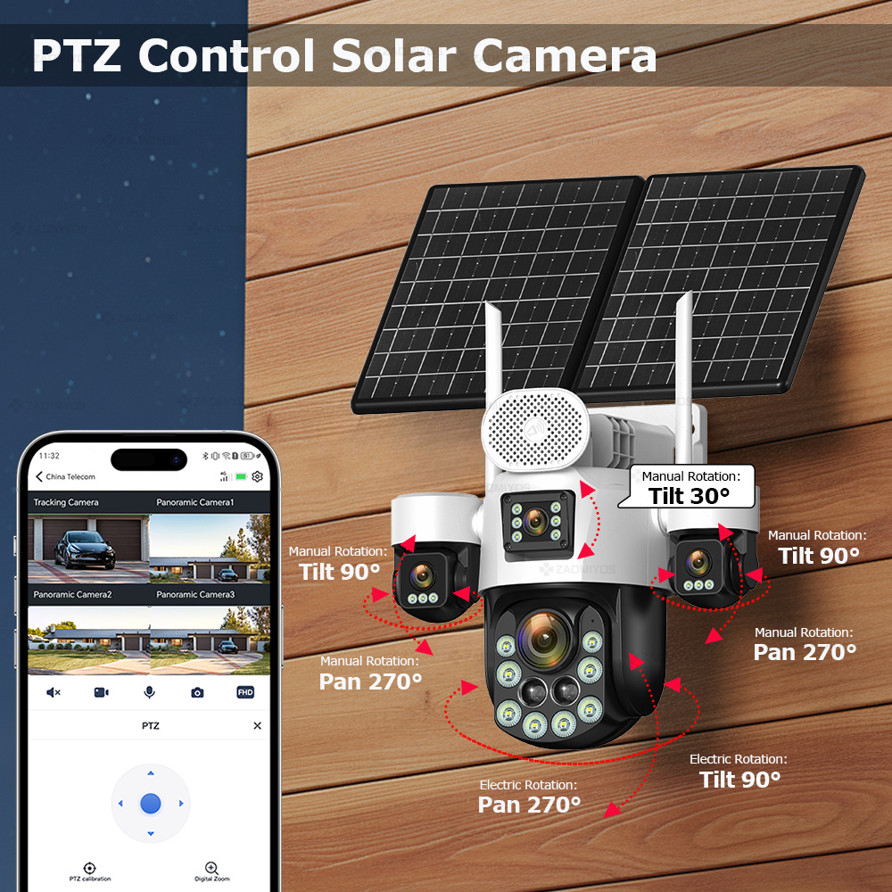 4 เลนส์ กล้องวงจรปิดภายนอกอาคา - Home Security Tech บทวิจารณ์และราคา