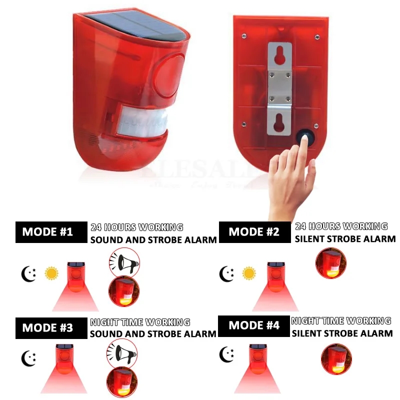 ไฟเตือนกันน้ำพลังงานแสงอาทิตย์ - Home Security Deals บทวิจารณ์และราคา