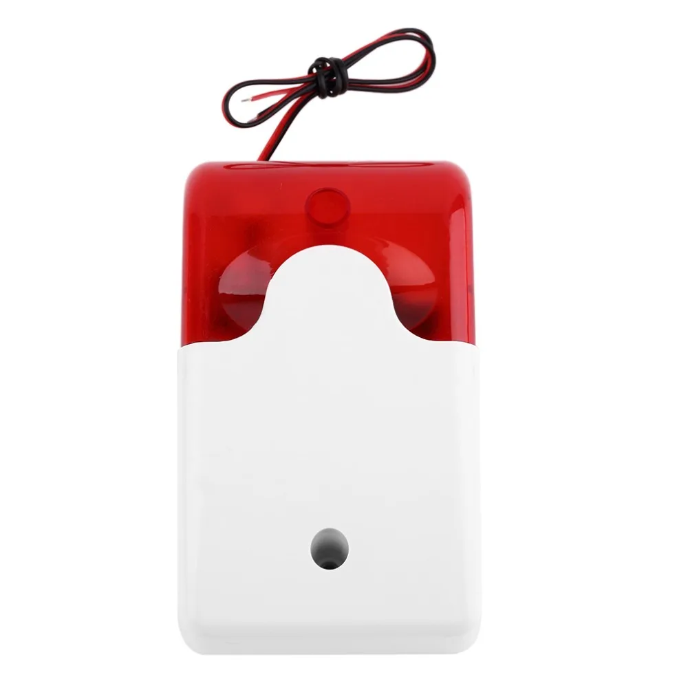 สัญญาณเตือนภัยไซเรนแฟลช 120dB  - Home Security Siren บทวิจารณ์และราคา