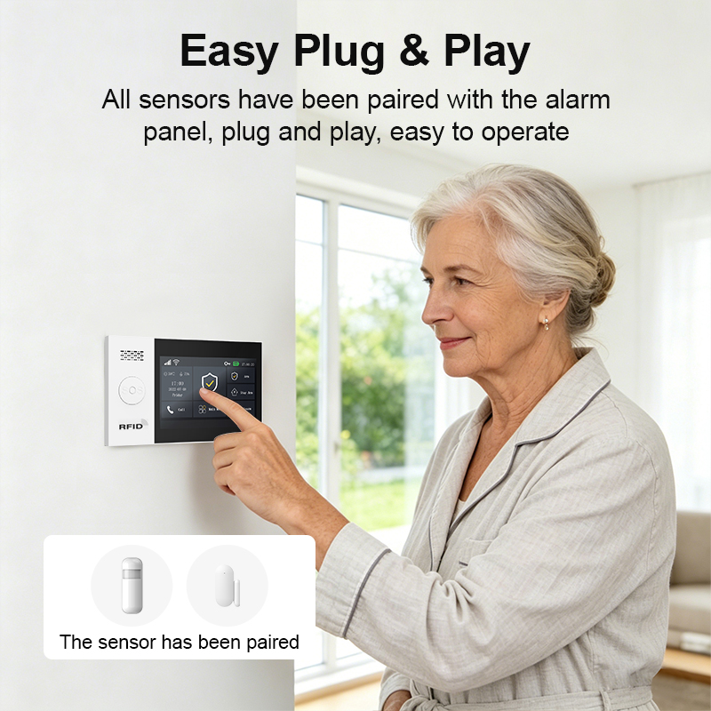 PGST 2G GSM ชุดระบบเตือนภัยอิน - Home Security Diy บทวิจารณ์และราคา