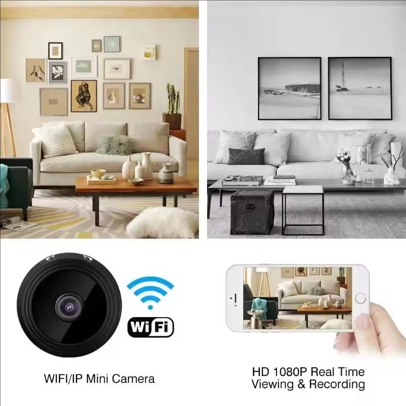 กล้องไร้สายไวไฟ A9 มินิกล้องบั - Home Security Recorder บทวิจารณ์และราคา