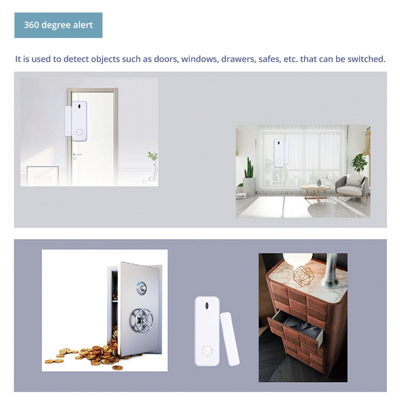 D10 เซ็นเซอร์ประตูหน้าต่างนาฬิ - Home Security Deals บทวิจารณ์และราคา
