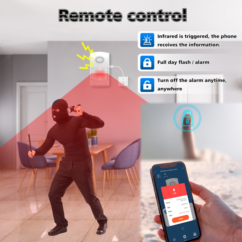 Tuya WiFi อินฟราเรด PIR เซ็นเซ - Home Security Siren บทวิจารณ์และราคา