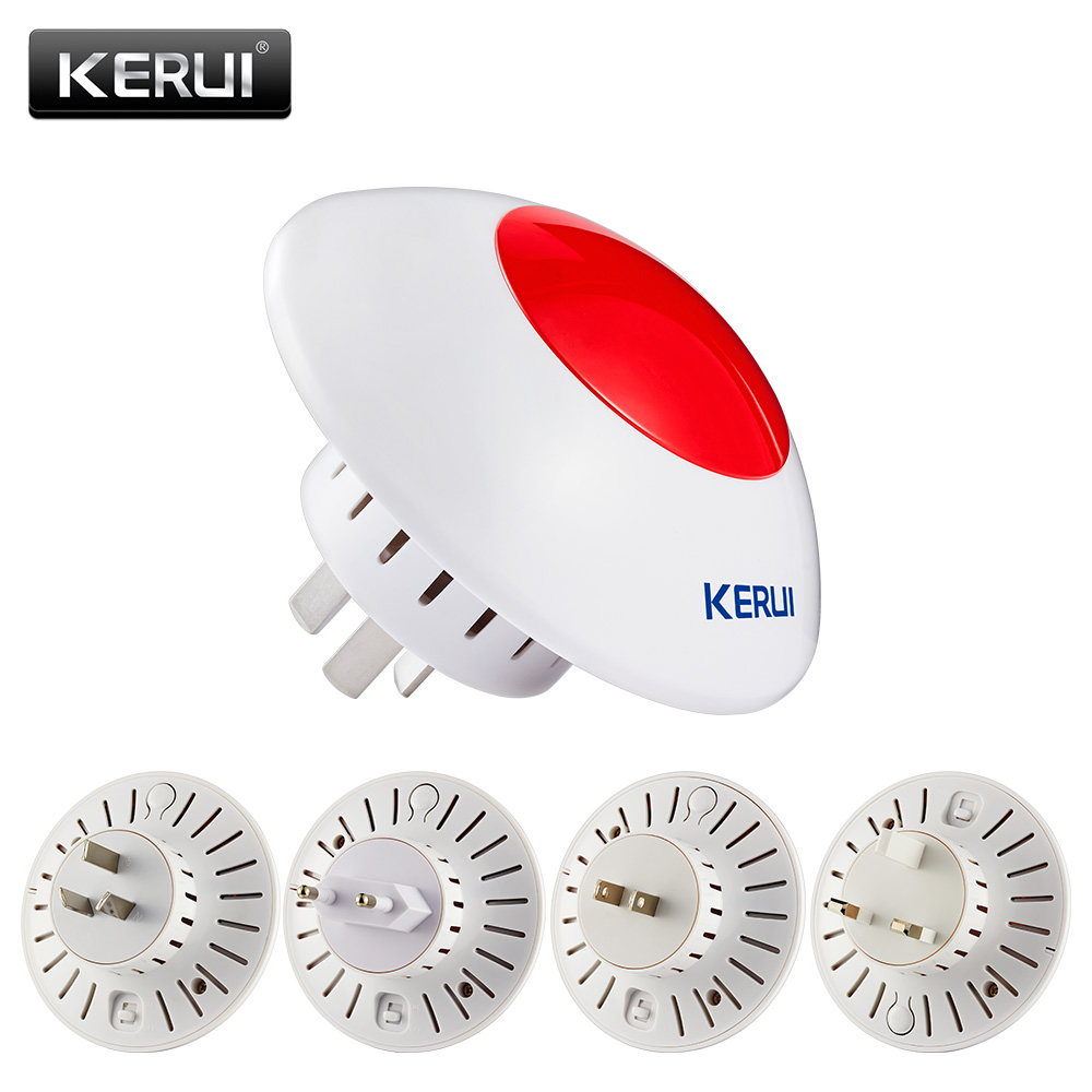 KERUI J009 Loud ไซเรนในร่มไร้ส - Home Security Siren บทวิจารณ์และราคา