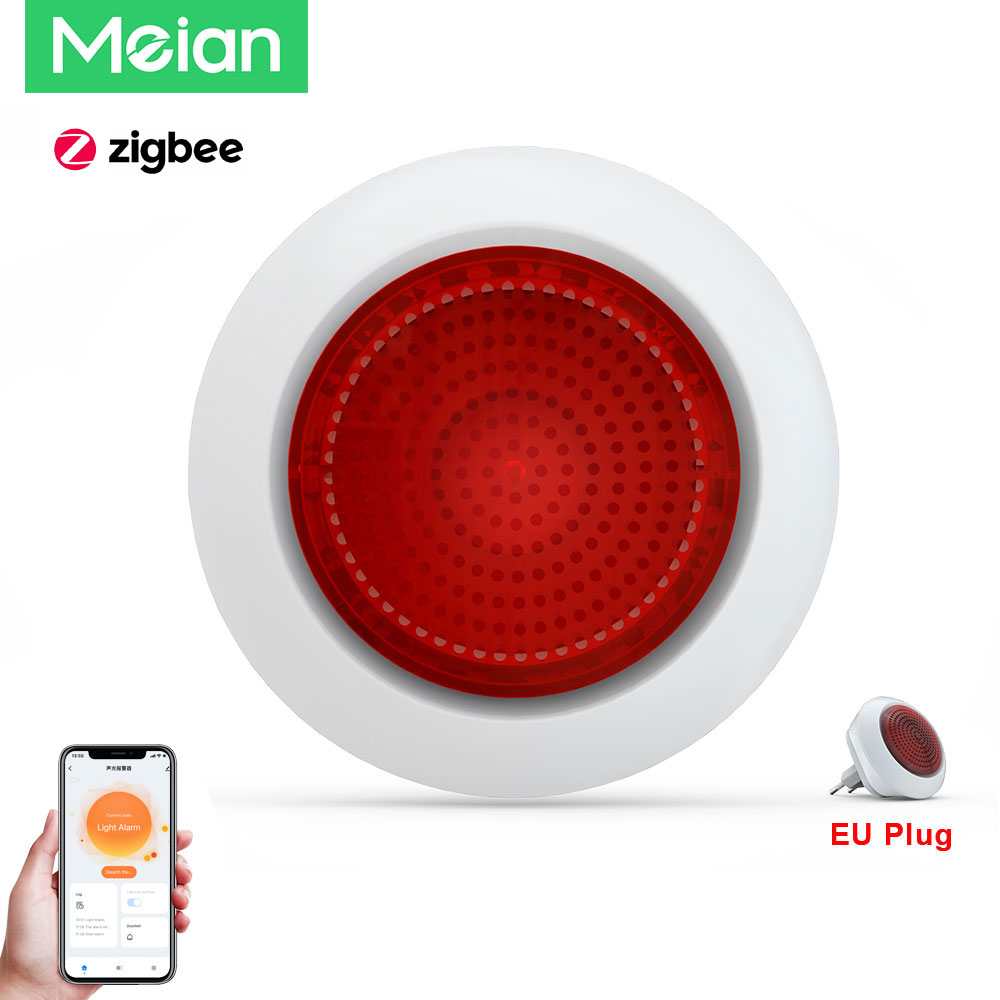 ไซเรนเสียงแฟลช Meian Tuya Zigb - Home Security Siren บทวิจารณ์และราคา