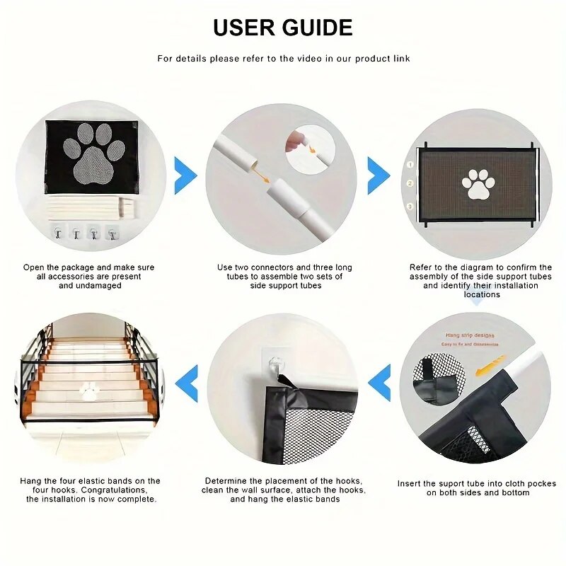 ประตูสุทธิสุนัขแบบพกพา, ตาข่าย - Home Security Fence บทวิจารณ์และราคา