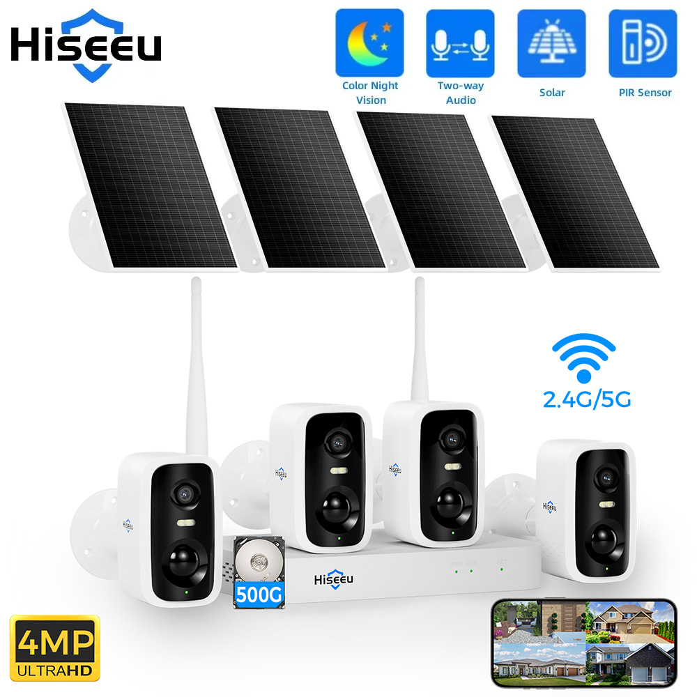 ชุดกล้องวงจรปิด Hiseeu 10CH NV - Home Security Monitoring บทวิจารณ์และราคา