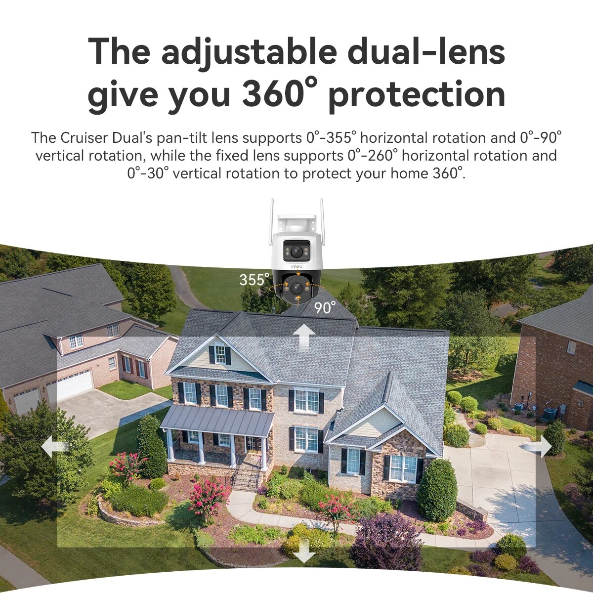 กล้องรักษาความปลอดภัย IMOU Out - Home Security Tech บทวิจารณ์และราคา