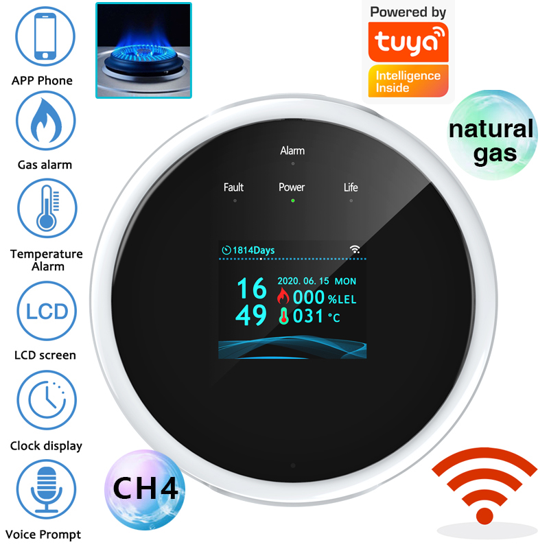 เซ็นเซอร์เตือนแก๊สรั่ว 2.4G Wi - Home Security Monitoring บทวิจารณ์และราคา