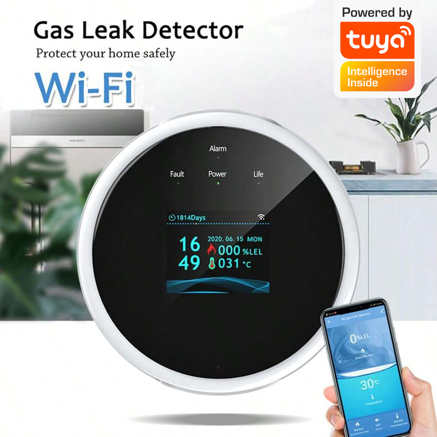 เซ็นเซอร์เตือนแก๊สรั่ว 2.4G Wi - Home Security Monitoring บทวิจารณ์และราคา