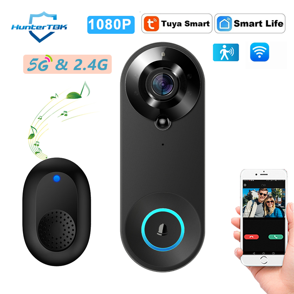 กริ่งประตูวิดีโอ 5G 2.4G WiFi  - Home Security Tech บทวิจารณ์และราคา