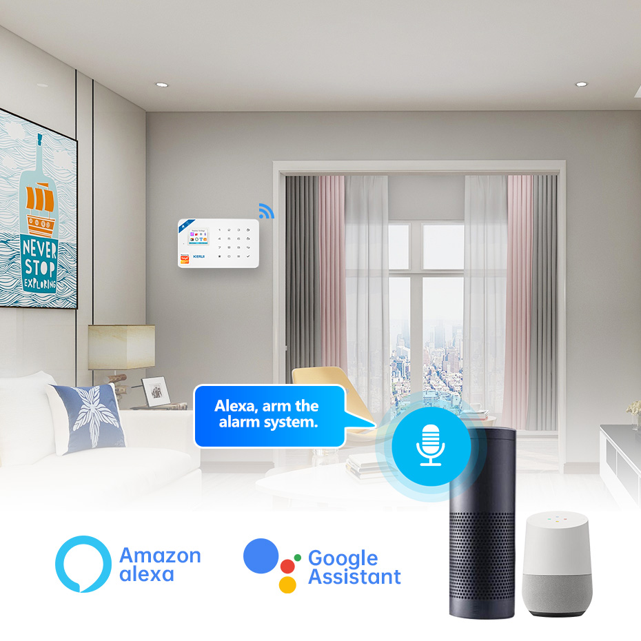 KERUI Security Alarm System ชุ - Home Security Diy บทวิจารณ์และราคา