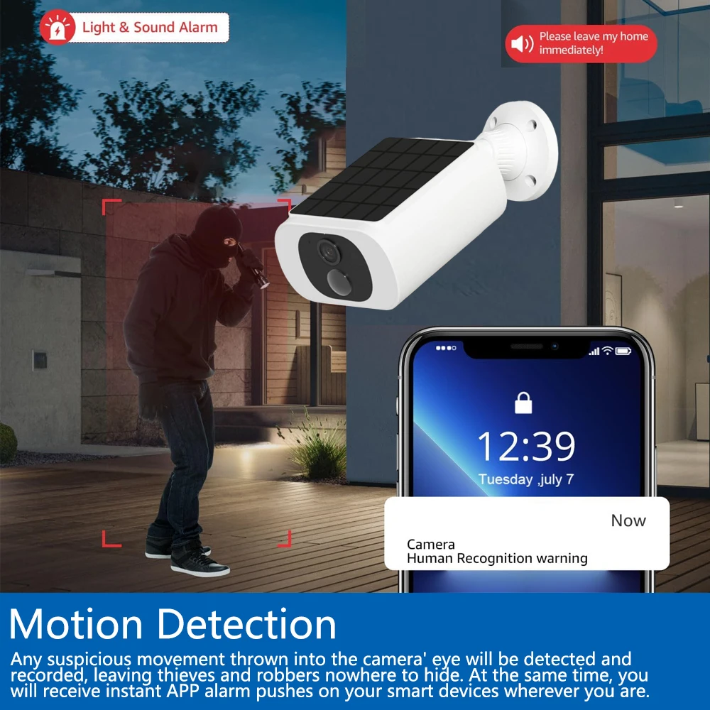 กล้องวงจรปิดพลังงานแสงอาทิตย์  - Home Security Tech บทวิจารณ์และราคา