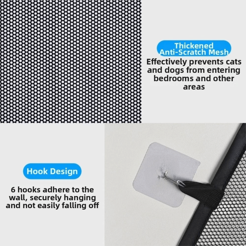 รั้วกั้นสัตว์เลี้ยงแบบพกพาพับเ - Home Security Fence บทวิจารณ์และราคา