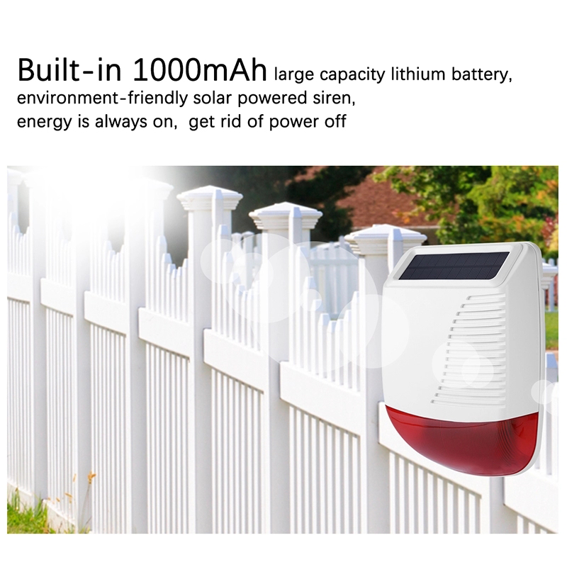 CPVAN ไซเรนไร้สายกลางแจ้ง 110d - Home Security Siren บทวิจารณ์และราคา
